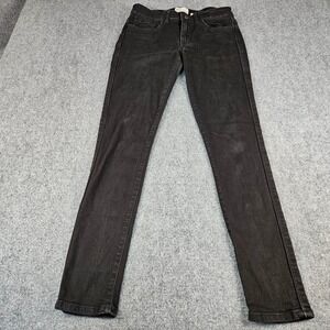 BKE Denim Payton Skinny Jeans Black Faded Stretch 28R‎ 28x31.5